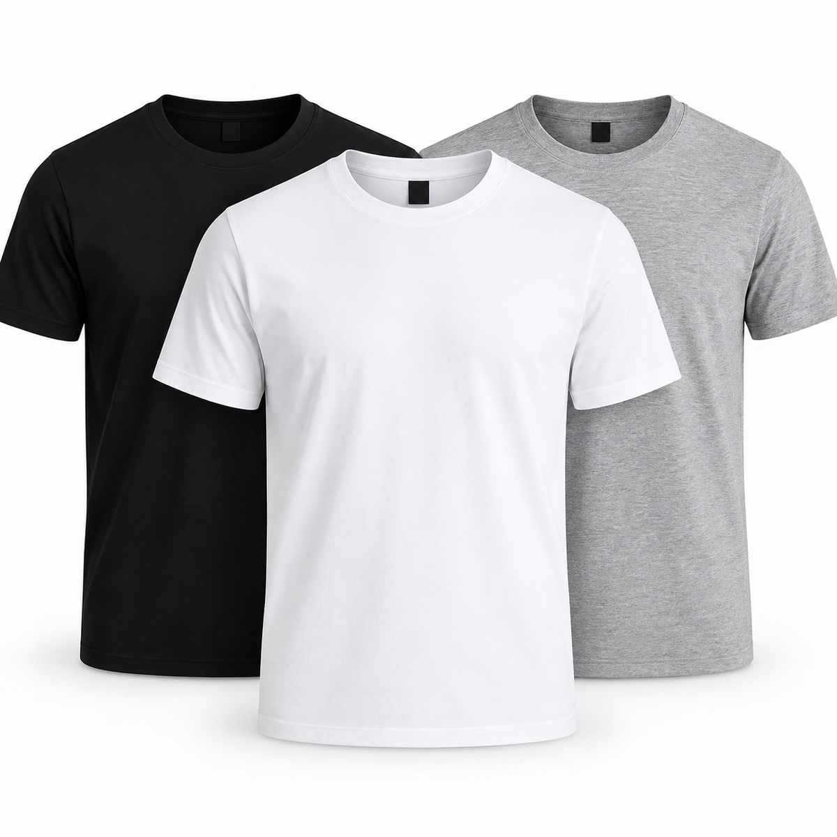 Pack 6 Remeras Básicas Masculinas